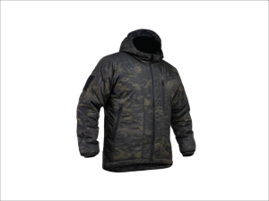 Куртка зимняя седьмой слой , камуфляж черныйй мультикам