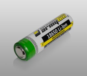 Armytek 18650 Li Ion 3200 mAh battery Protected